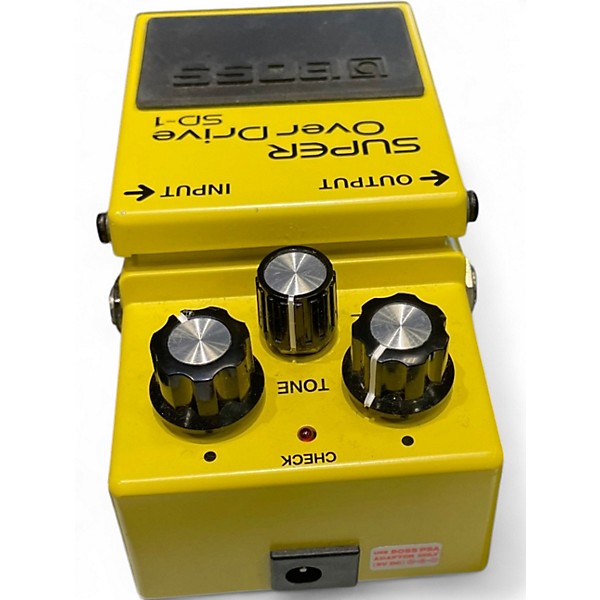 Used BOSS SD1 Super Overdrive Effect Pedal