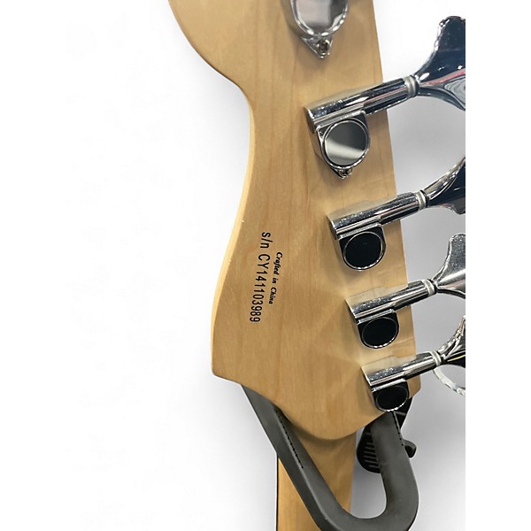 Used Squier Affinity Jazz Bass V 5 String Black Electric Bass Guitar