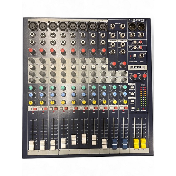 Used Soundcraft EPM8 Powered Mixer