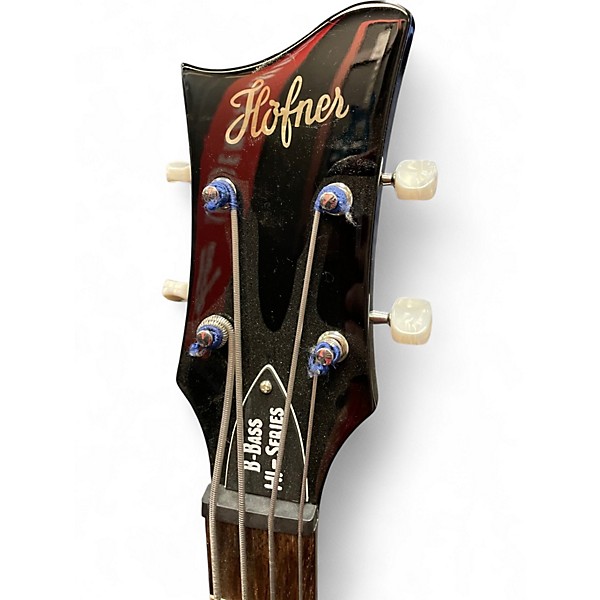 Used 2010s Hofner Violin Hi-Series Sunburst Electric Bass Guitar