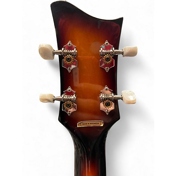 Used 2010s Hofner Violin Hi-Series Sunburst Electric Bass Guitar