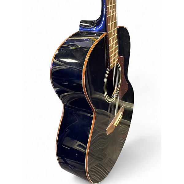 Used Guild gad jf488 Black Acoustic Guitar