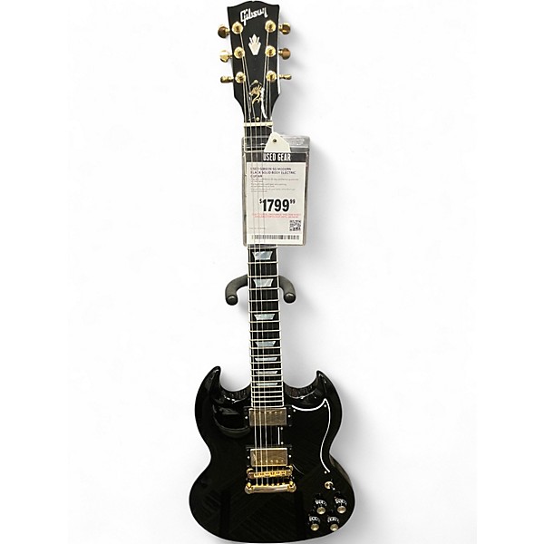 Used Gibson SG Modern Black Solid Body Electric Guitar