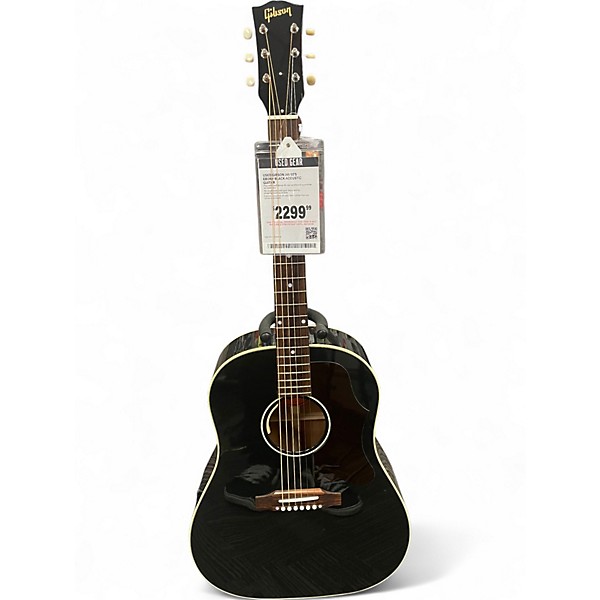Used Gibson J45 50'S Ebony Black Acoustic Guitar