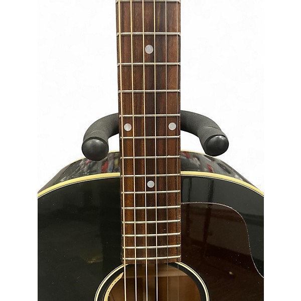 Used Gibson J45 50'S Ebony Black Acoustic Guitar
