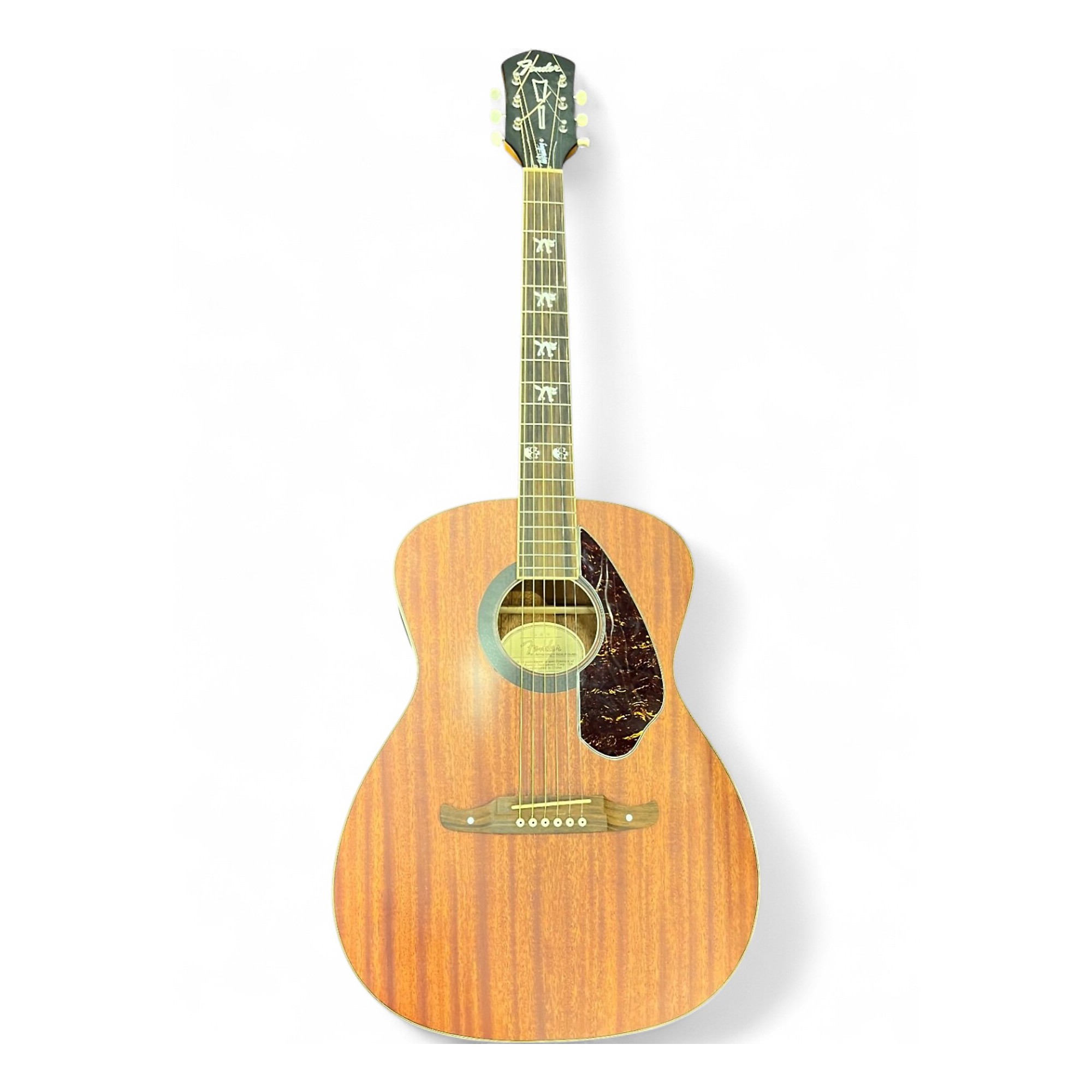 Used Fender Tim Armstrong Hellcat Natural Acoustic Electric Guitar