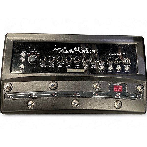 Used Hughes & Kettner Black Spirit 200 Solid State Guitar Amp Head
