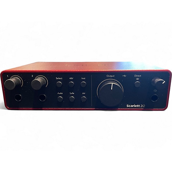 Used Focusrite Scarlett 2i2 Gen 4 Audio Interface