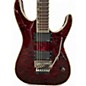 Used ESP LTD MH1000 Deluxe Red Solid Body Electric Guitar