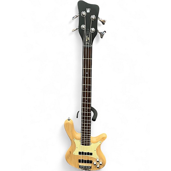 Used Warwick STREAMER CV Natural Electric Bass Guitar