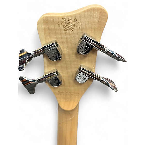 Used Warwick STREAMER CV Natural Electric Bass Guitar