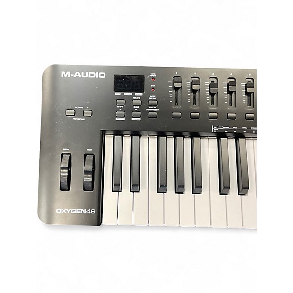 Used M-Audio Oxygen 49 Key mkV MIDI Controller