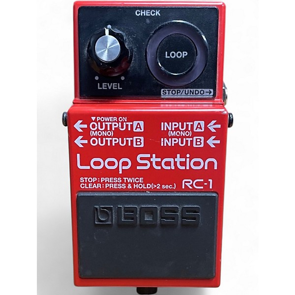 Used BOSS RC1 Loop Station Pedal