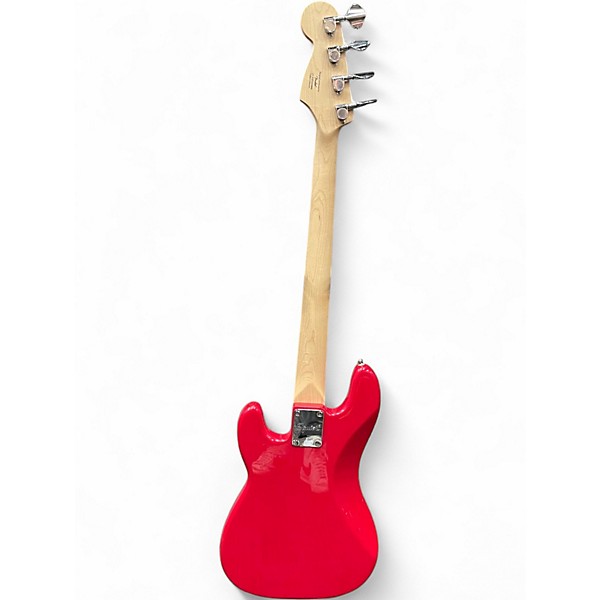 Used 2025 Squier mini precision bass Dakota Red Electric Bass Guitar