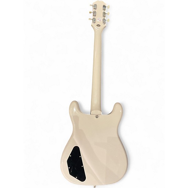 Used Epiphone CRESTWOOD CUSTOM TREMOTONE WHITE Solid Body Electric Guitar