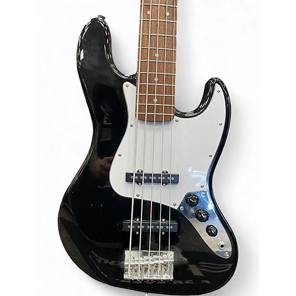 Used Squier Affinity Jazz Bass V 5 String Black Electric Bass