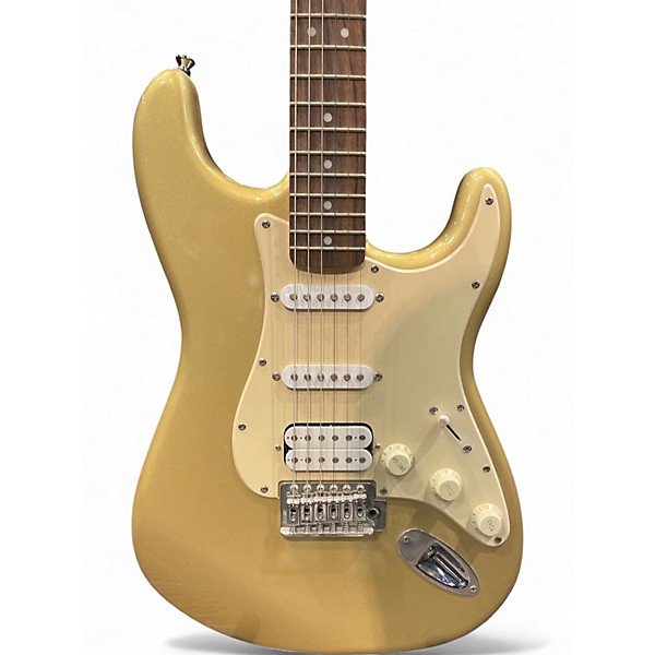 Used Squier Bullet Stratocaster HSS GOLD Solid Body Electric Guitar