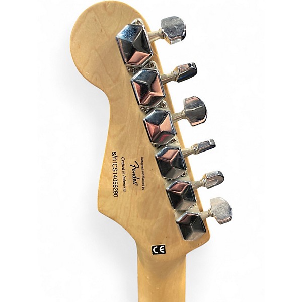 Used Squier Bullet Stratocaster HSS GOLD Solid Body Electric Guitar