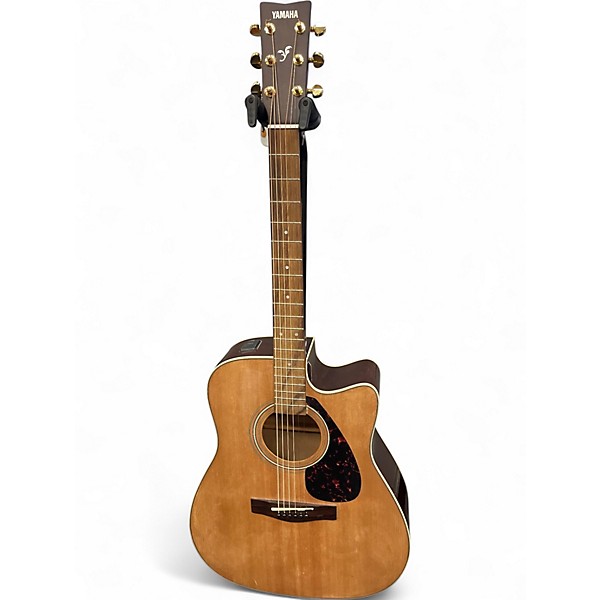 Used Yamaha FX335C Natural Acoustic Electric Guitar