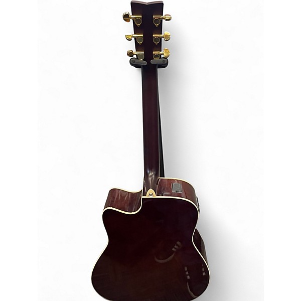 Used Yamaha FX335C Natural Acoustic Electric Guitar