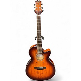 Used Mitchell mx 430sm Whiskey Burst Acoustic Guitar