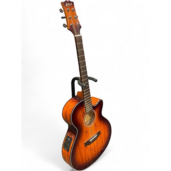 Used Mitchell mx 430sm Whiskey Burst Acoustic Guitar