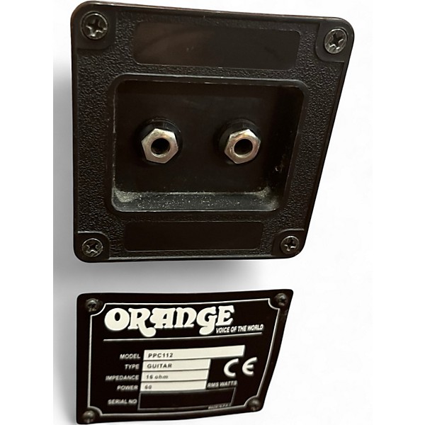Used Orange Amplifiers PPC112 60W 1x12 Guitar Cabinet