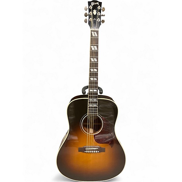 Used Gibson Hummingbird Pro 2 Color Sunburst Acoustic Electric Guitar