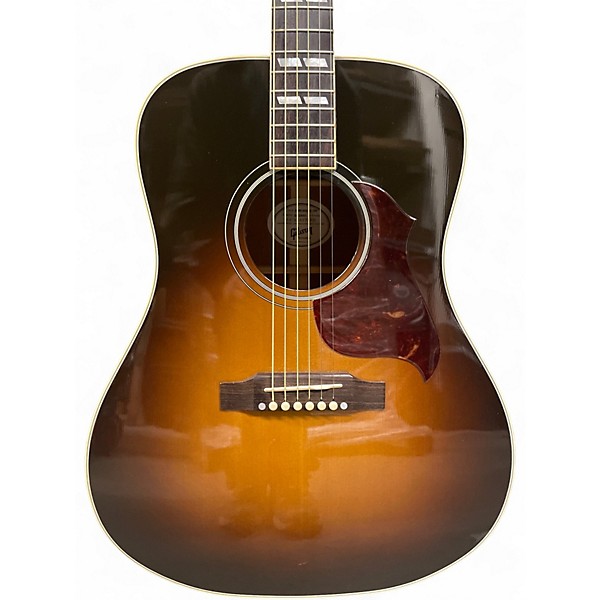 Used Gibson Hummingbird Pro 2 Color Sunburst Acoustic Electric Guitar