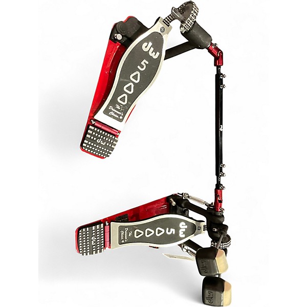 Used DW 5000 Series Double Double Bass Drum Pedal
