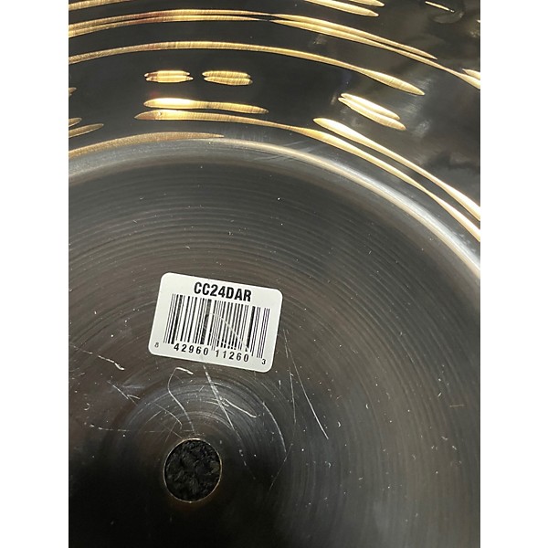 Used MEINL 24in Classic Custom Medium Ride Cymbal