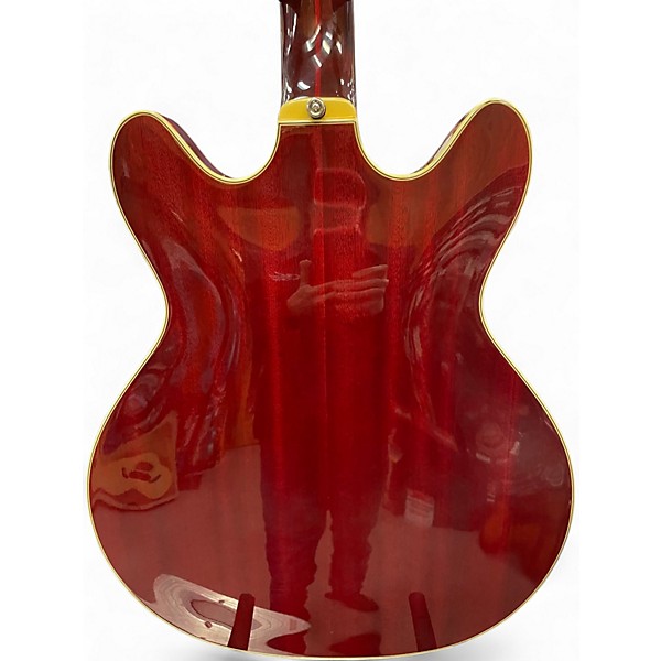 Used Guild Starfire V Cherry Hollow Body Electric Guitar