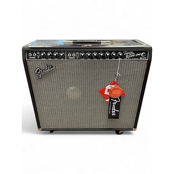 Used Fender 65' Twin Custom 15 Tube Guitar Combo Amp