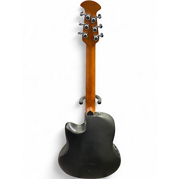 Used Ovation CE48P Celebrity Tiger Eye Acoustic Electric Guitar