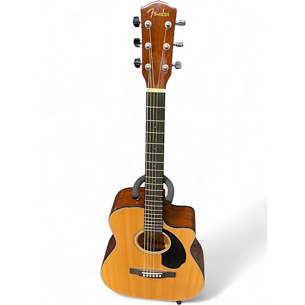 Used Fender CC60SCE Natural Acoustic Electric Guitar