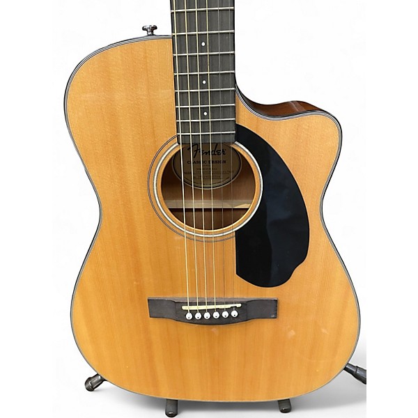 Used Fender CC60SCE Natural Acoustic Electric Guitar