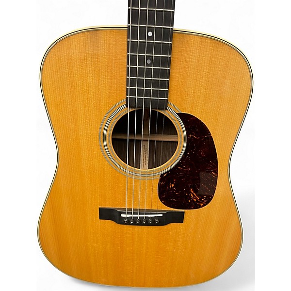 Used 2021 Martin D28 Natural Acoustic Guitar