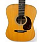 Used 2021 Martin D28 Natural Acoustic Guitar