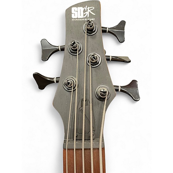 Used Ibanez SR305 5 String LEFT HANDED Black Electric Bass Guitar