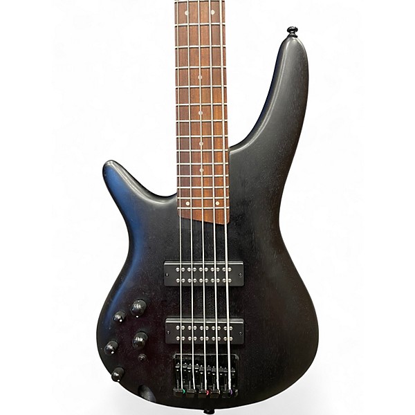 Used Ibanez SR305 5 String LEFT HANDED Black Electric Bass Guitar