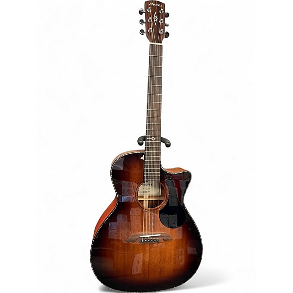 Used Alvarez mga660ceshb Shadowburst Acoustic Electric Guitar