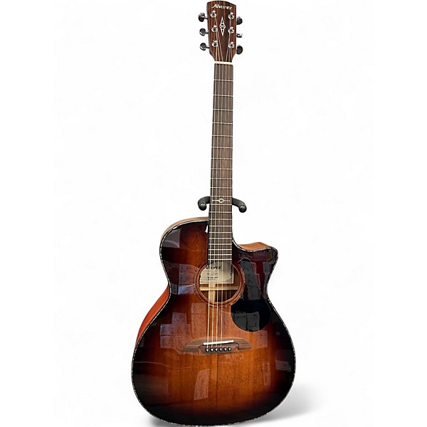 Used Alvarez mga660ceshb Shadowburst Acoustic Electric Guitar
