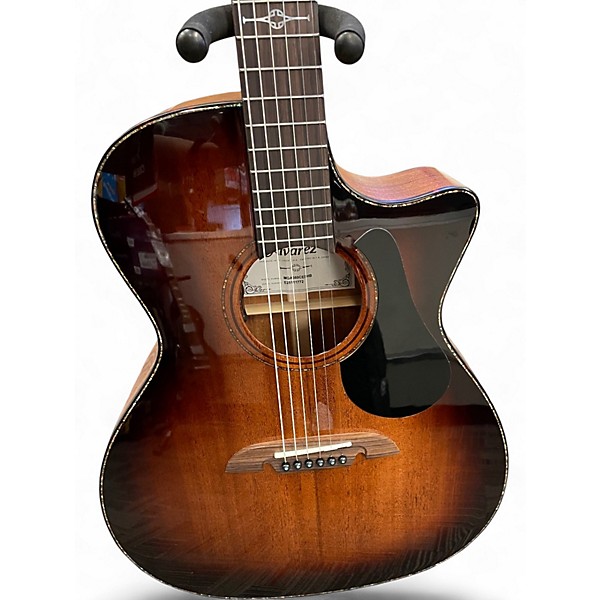 Used Alvarez mga660ceshb Shadowburst Acoustic Electric Guitar