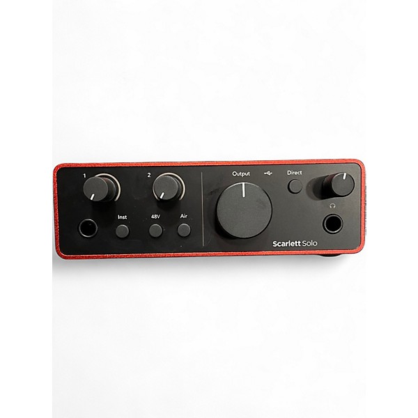 Used Focusrite Scarlett Solo Audio Interface