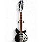 Used Rickenbacker 350V63 Bigsby Black Solid Body Electric Guitar thumbnail
