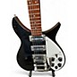 Used Rickenbacker 350V63 Bigsby Black Solid Body Electric Guitar