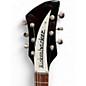 Used Rickenbacker 350V63 Bigsby Black Solid Body Electric Guitar