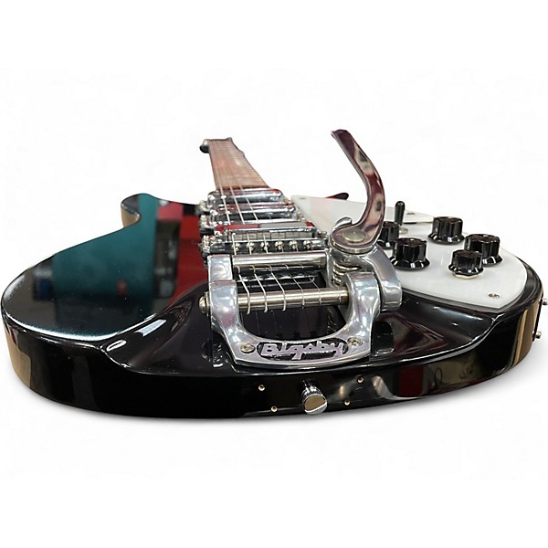 Used Rickenbacker 350V63 Bigsby Black Solid Body Electric Guitar