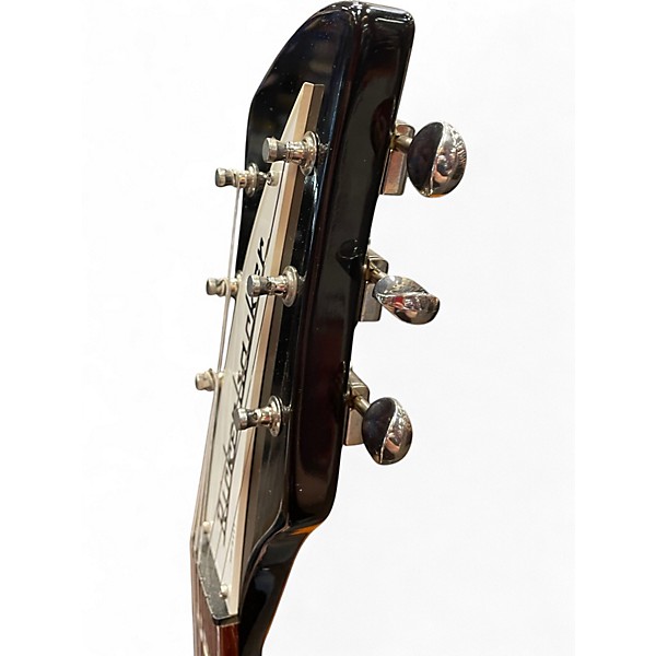 Used Rickenbacker 350V63 Bigsby Black Solid Body Electric Guitar