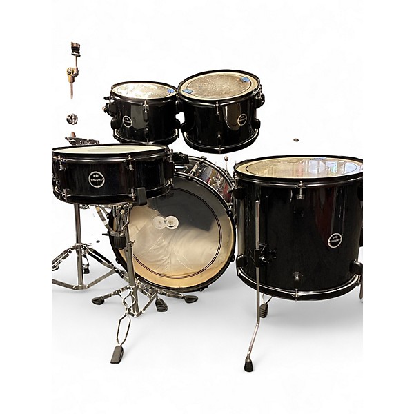 Used Pdp 5 Piece Encore Black and Silver Drum Kit